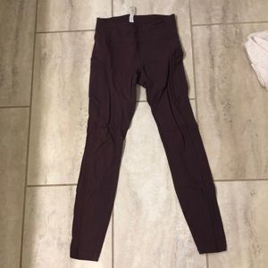 Lululemon size 6 purple leggings